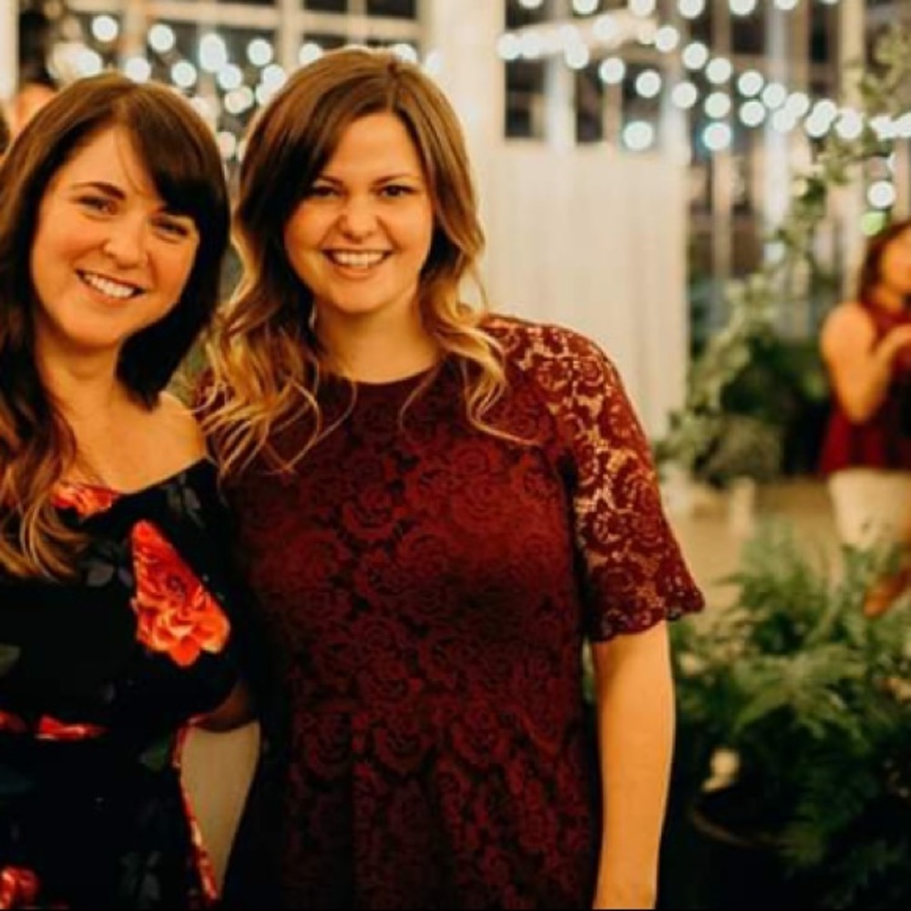 Madewell Burgundy Lace Dress